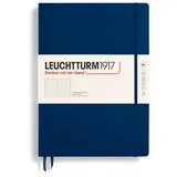 Leuchtturm 1917 Leuchtturm1917 Notizbuch Master Hardcover, A4+, Marine, Punktkariert