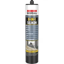 Soudal N.V. Silikon 8-IN-1 Transparent 300 ml