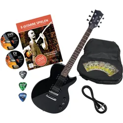 Rocktile L-100 BL E-Gitarre Black Set mit Zubehör