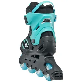 Rollerblade Microblade Schwarz/Light Blue 28