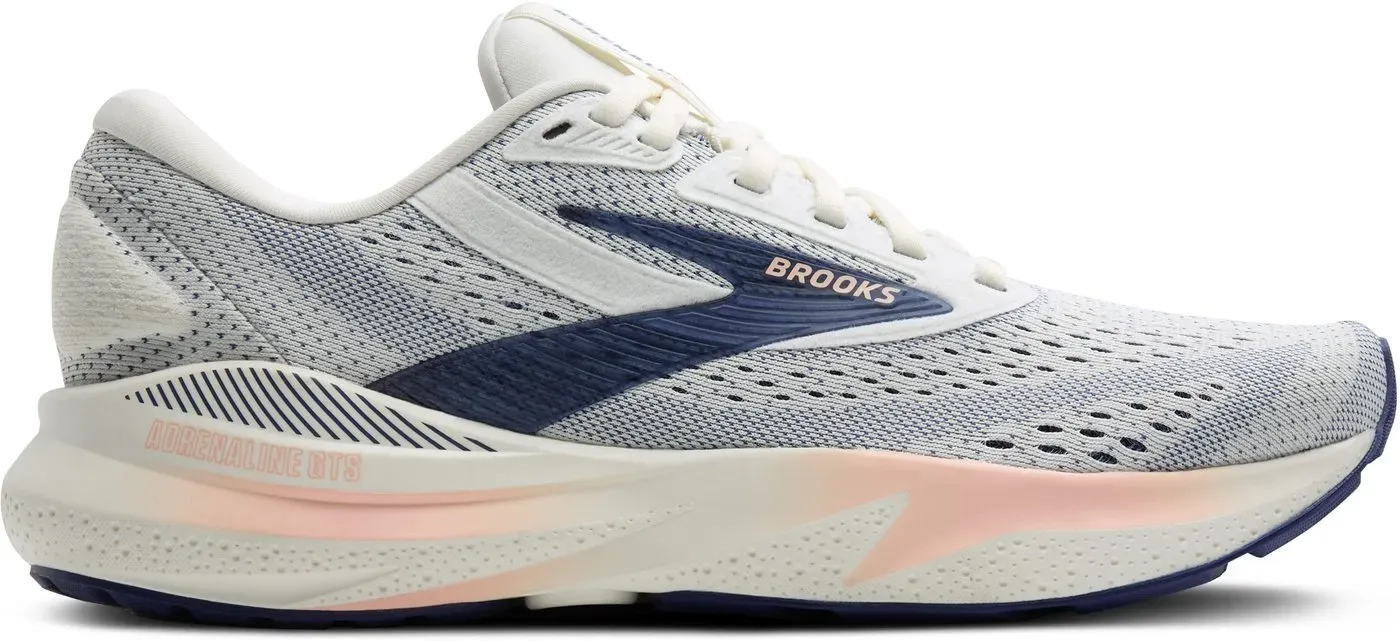 Brooks Adrenaline GTS 24, Grey/Blue Ribbon/Peach, 37.5