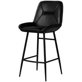 Massivmoebel24 Barstuhl 50 x 59 x 106 cm Schwarz