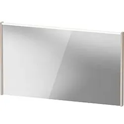 Duravit D-Code Spiegel DC7079091910000 1200x700x48, Taupe Matt, mit LED Beleuchtung