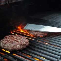 Burgerpresse - Pattypresse für selbstgemachte Burger, 12cm, Aluminium