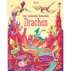 Mein funkelndes Stickerbuch: Drachen, Kinderbücher von Fiona Watt