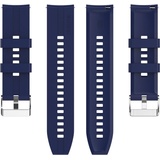 König Design Sport Ersatz Armband für Huawei Watch GT 3 46 mm Silikon Band Loop Neu, Uhrenarmband, Blau
