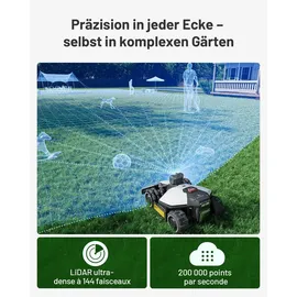 Mammotion LUBA mini AWD LiDAR Mähroboter
