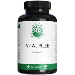 GREEN NATURALS Vital Pilze Cordyceps Reishi vegan