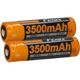 2x Fenix ARB-L18-3500 Li-Ion Akku 18650, 3500mAh geschützt
