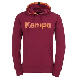 Kempa Graphic Hoodie deep rot 3XL