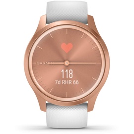 Garmin vívomove Style rosegold / weiß Silikon 010-02240-00
