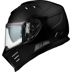 Simpson Venom Carbon, Integralhelm - Schwarz - XS