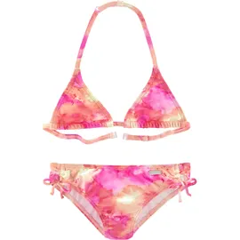 VENICE BEACH Triangel-Bikini in bunt-pink | Gr.: 122/128