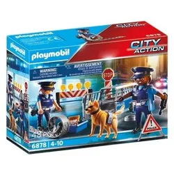 PLAYMOBIL® 6878 Polizei-Straßensperre