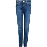 MAC Damen Jeans Slim Fit Carrie Pipe in blauem