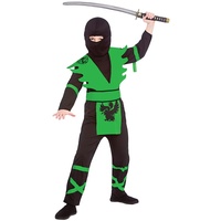 Wicked Costumes – Ninja-Kostüm für Kinder, Größe 11 – 13 Jahre (146 – 158 cm)