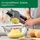 Chefkoch trifft Fackelmann Chefkoch Spätzlepresse für Kartoffeln, Spätzle, Spaghettieis & Co – Presse mit 3 Lochscheiben mit verschiedenen Stärken (2-3 mm) – Robust und ergonomisch