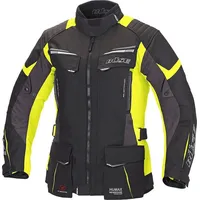 BÜSE Lago Pro Textiljacke Schwarz/Neon/Gelb 42