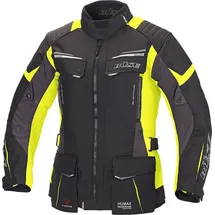 BÜSE Lago Pro Textiljacke Schwarz/Neon/Gelb 42