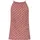 VIVANCE Strandtop Beige/Rot 36