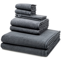 Ross Sensual Skin Handtuch-Set (8-teilig) Handtücher 8 ct Schwarz