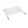 Sauvic Grillrost 80 x 40 cm Zink braun/silber