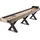 Vevor Shuffleboard-Tisch, 11,5 Fuß Shuffleboard für Familienspielzimmer, 2-in-1-Shuffleboard- und Bowling-Kombispielset, mit kratzfestem Spielfeld, Beinen, 8 Pucks, Bowlingset, Wachs und Tischbürste