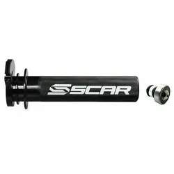 SCAR Gasrohr Aluminium + Lager Schwarz, schwarz