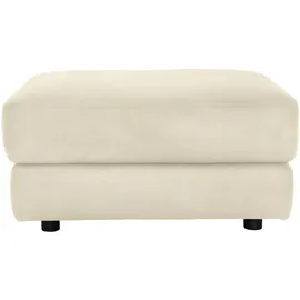 Calia Italia Hocker Gaia Luxus-Microfaser 67 x 44 x 90 cm Beige