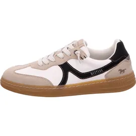 Mustang Sneaker Low Herren Beige/Weiß 44