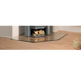 Justus Bodenplatte Glas Eckmodell B5 110 x 110 cm