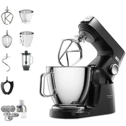 Küchenmaschine »Titanium Chef Baker XL KVL85.004BK, Zubehör, Gratis Wert UVP 319,-"«, Gratis: Mixaufsatz KAH359GL+Schnitzelwerk AT340, 86423840-0 schwarz