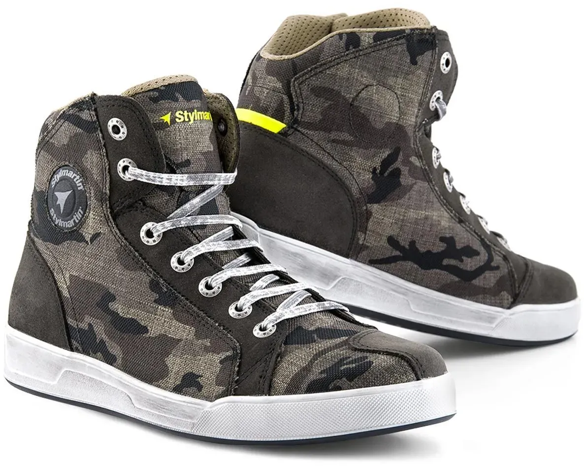 Stylmartin Raptor Evo wasserdichte Motorrad Schuhe, mehrfarbig, Größe 37 für Männer