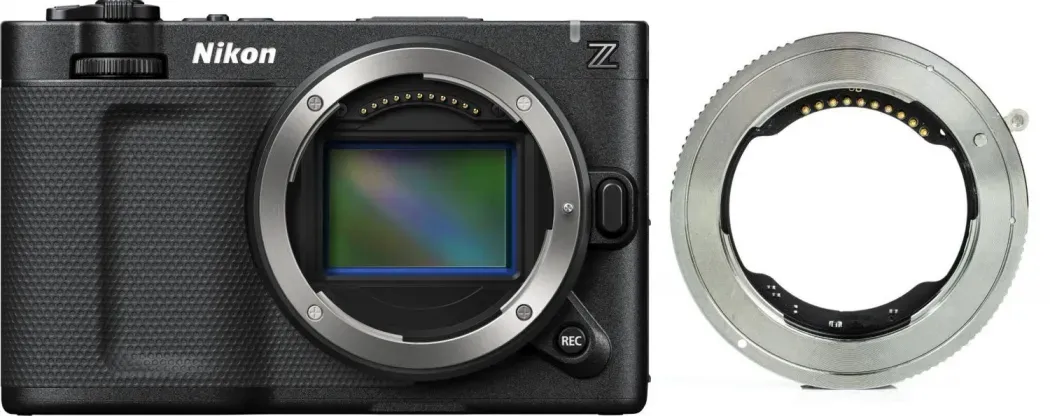 Nikon ZR + TechartPro TZE-02 Sony E an Nikon Z