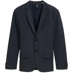 TOM TAILOR Herren Sakko mit Stretch-Anteil, blau, Uni, Gr. 52