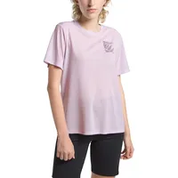 Jack Wolfskin Vonnan Graphic Kurzarm-t-shirt - Explore Pale Lavender