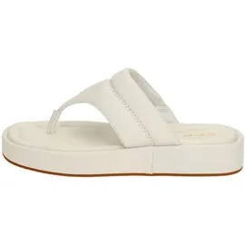 CLARKS Alda Walk Sandale, Off White Lea, 41 EU / 41 EU