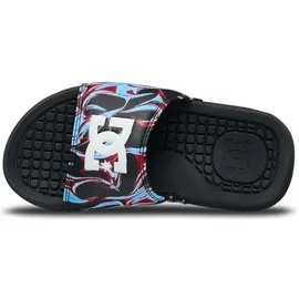 DC Shoes Sandale DC SHOES "Bolsa", Jungen, Gr. 3,5, bunt (blau, rot, weiß), Obermaterial: Synthetikmaterial / Futter: Textil / Außensohle: EVA., Schuhe Sandale