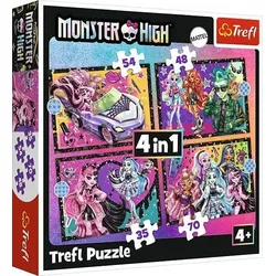 4 in 1 Puzzle - Monster High