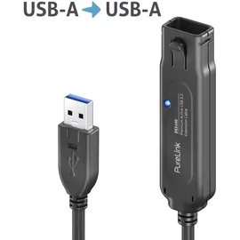 PureLink USB-A 15 m Schwarz