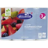 Alouette Küchenrollen 3-lagig, 4 Rollen