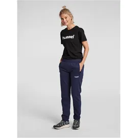 hummel GO Baumwoll Jogginghose Blau L