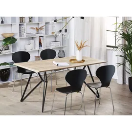 Beliani Esstisch, Buscot 160 x 90 cm,