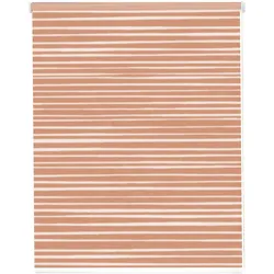 Seitenzugrollo SUNLINES "StartUp Style Stripes", rot (rot, weiß), B:202cm H:180cm, Polyester, Aluminium, Kunststoff, Rollos