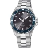 ETT Eco Tech Time EGS-11605-35M Funk-Solar Herrenuhr Watersports Blau