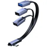 MicroConnect USB-C 1 m Schwarz