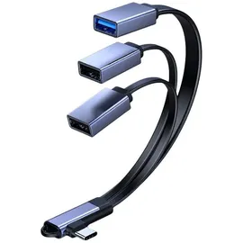 MicroConnect USB-C 1 m Schwarz