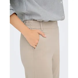 Only Anzughose ONLPOPTRASH LIFE MW STRAIGHT PANT PNT Viskosemischung beige XS (34)