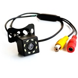 LEXXSON Auto Frontkamera/Rückfahrkamera HD CCD 8 LED Nachtsicht Rückfahrkamera 170 ° Mini Auto Rückfahrkamera DC12V (Front oder Reverse)