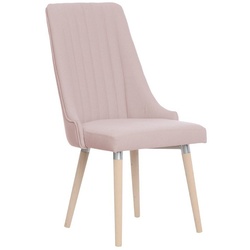 JVmoebel Stuhl, Design Lounge Club Stuhl Esszimer Lehn Relax Polster Gastro Stühle Sessel Cloud rosa